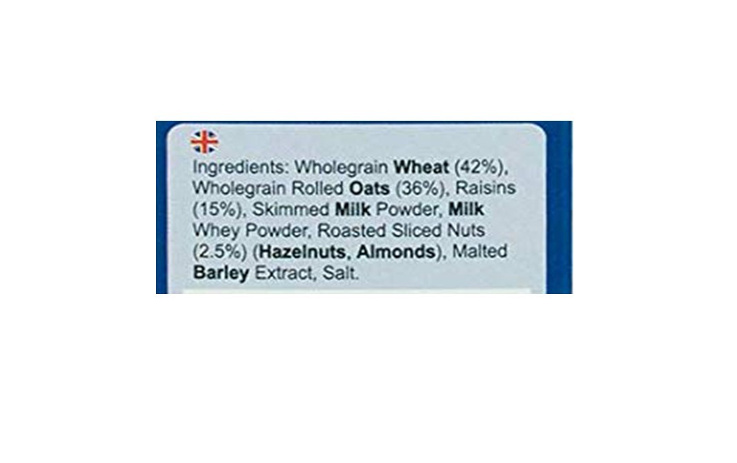 Alpen Swiss Style Muesli (No Added Sugar)   Box  500 grams